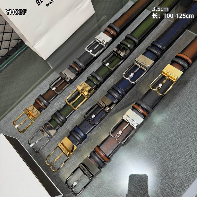 Berluti belt 35mmX100-125cm 8L02